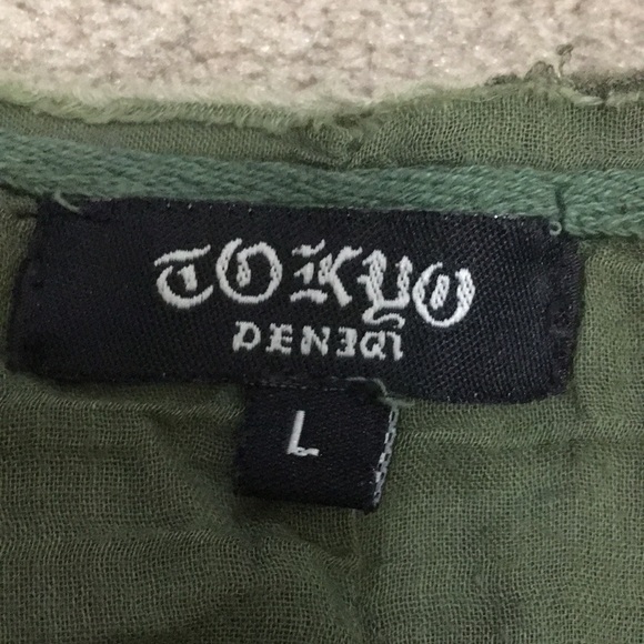 Tokyo Denegi | Tiered Boho Camo Floral Skirt - Picture 7 of 9